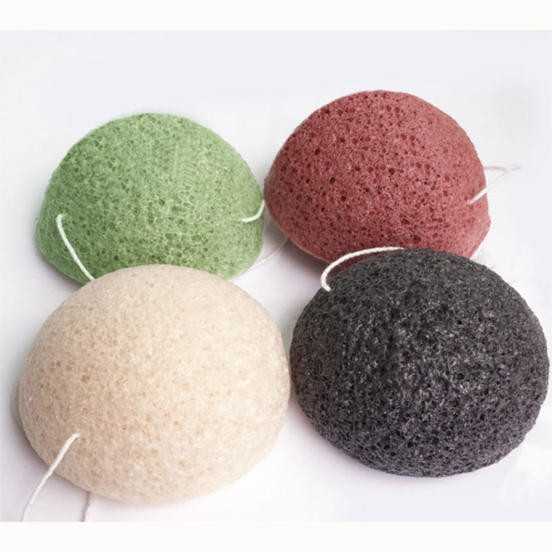 Natural Konjac Face Wash Puff Konjac Face Wash Cotton Bamboo Charcoal Face Wash Puff