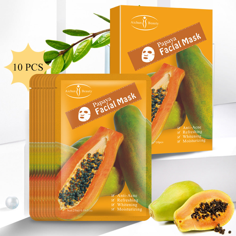 Ladies' Papaya Moisturizing Mask Sheet