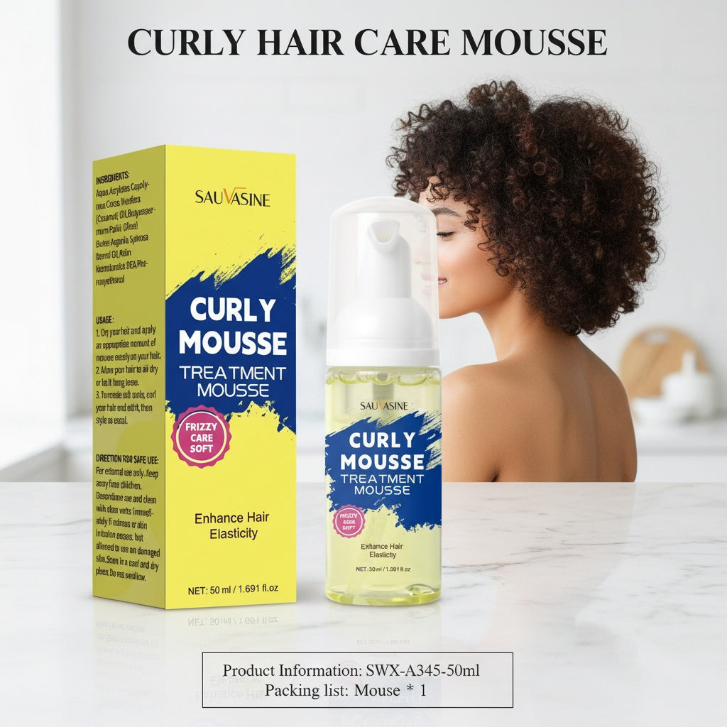 Curly Hair Care Mousse
