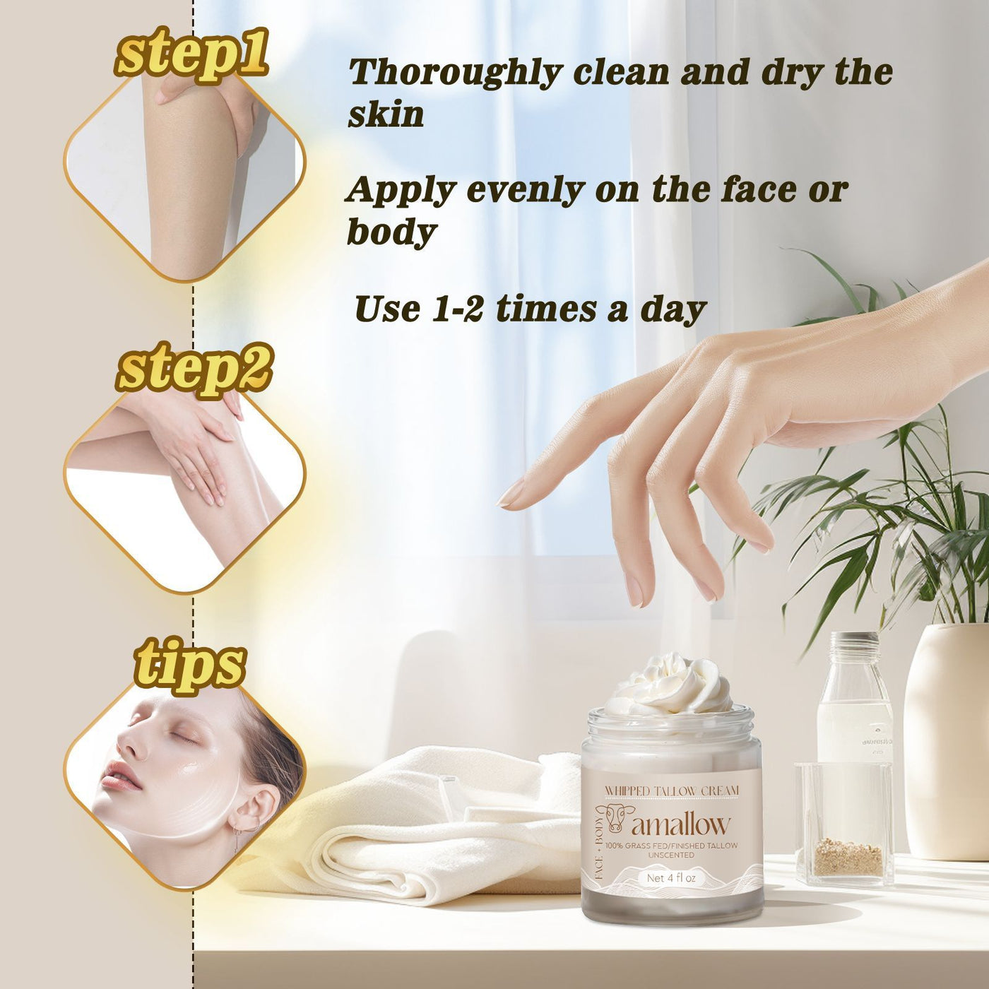 Butter Cream Moisturizing Cream Nourishing And Hydrating