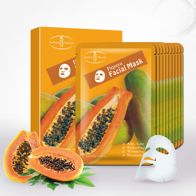 Ladies' Papaya Moisturizing Mask Sheet