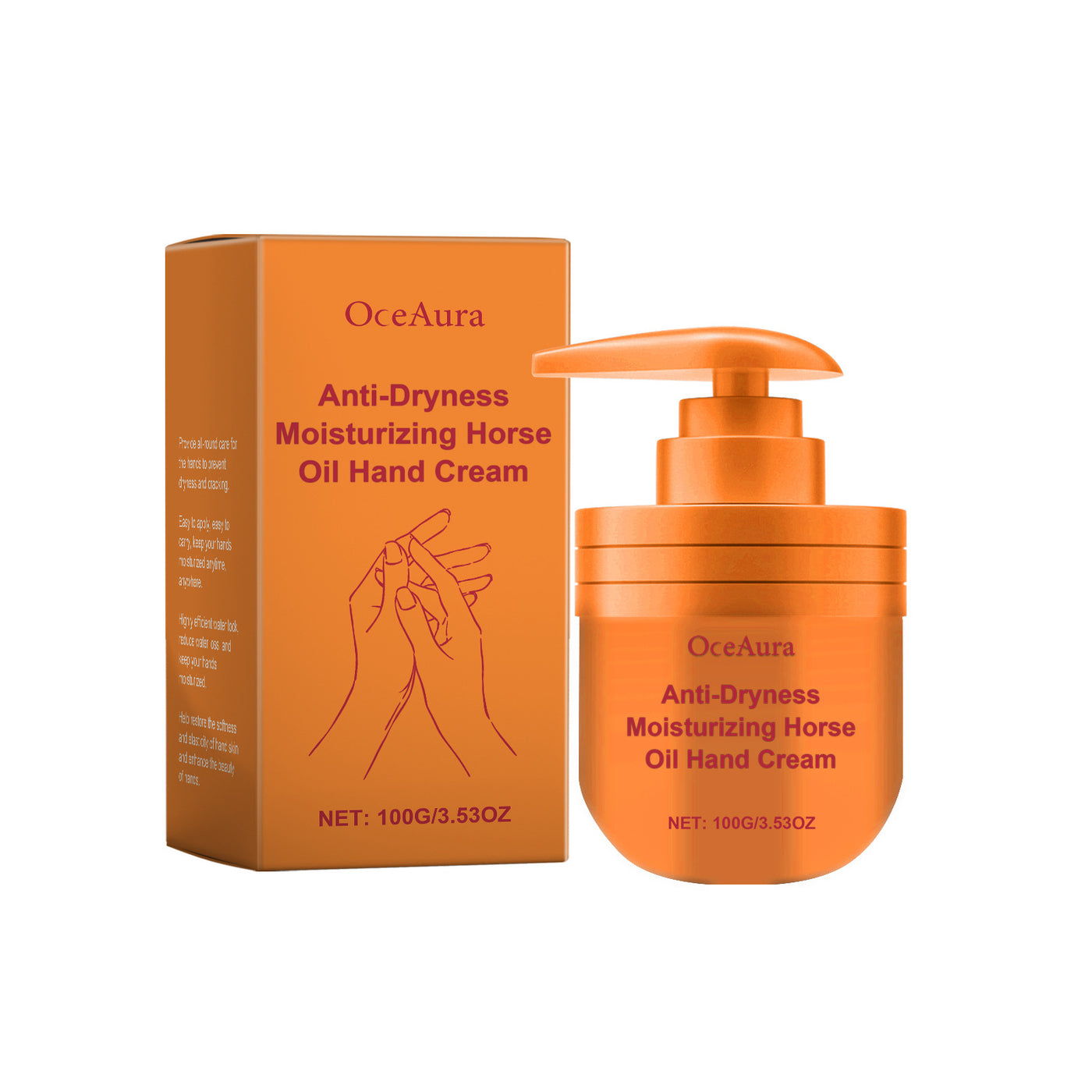 Mild Moisturizing And Nourishing Dry Hand Skin Hydrating Daily Apply Neck Cream