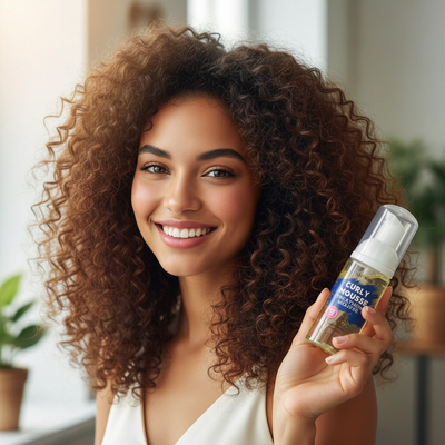 Curly Hair Care Mousse
